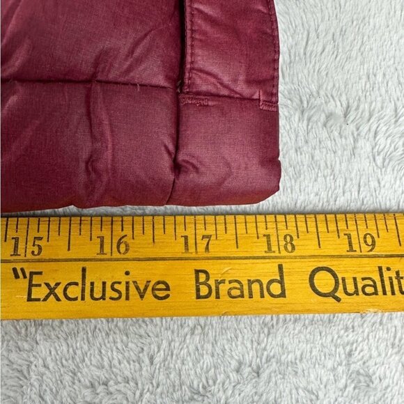 The North Face Women's Size Small Cosmic Wine Long Down Puffer Jacket Parka - Picture 6 of 16